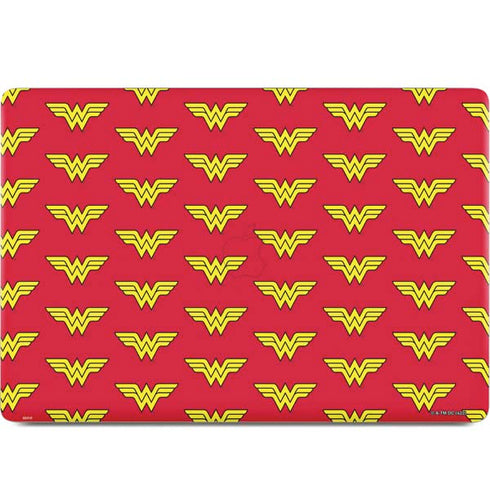 DC Comics Wonder Woman Logo Pattern MacBook Skins
