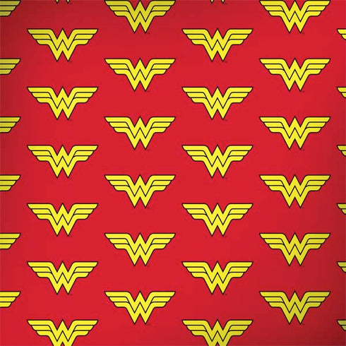 DC Comics Wonder Woman Logo Pattern MacBook Skins