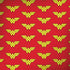 DC Comics Wonder Woman Logo Pattern MacBook Skins