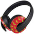 DC Comics Wonder Woman Logo Pattern PlayStation 4 Gold Wireless Headset Skin