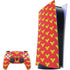 DC Comics Wonder Woman Logo Pattern PlayStation PS5 Skins