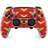 DC Comics Wonder Woman Logo Pattern PS5 DualSense Edge Pro Controller Skin