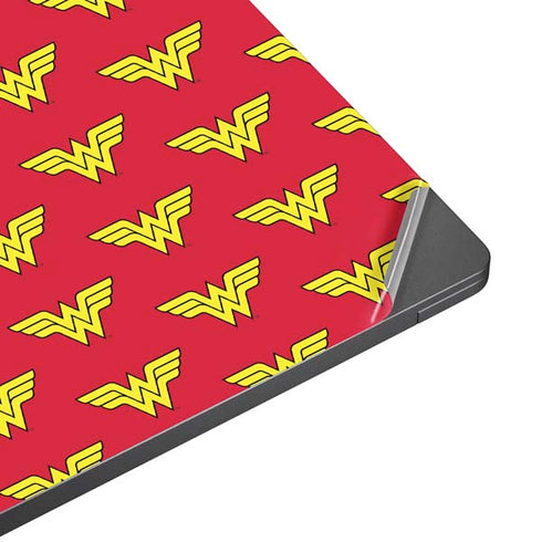 DC Comics Wonder Woman Logo Pattern Surface Laptop 7 13.8in Skin