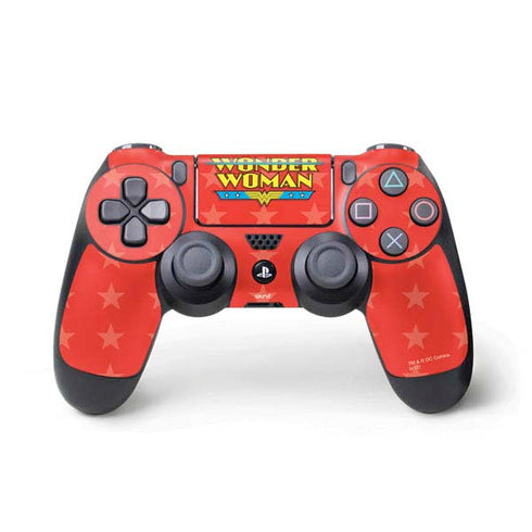 DC Comics Wonder Woman Logo PlayStation PS4 Skins