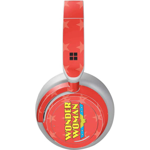 DC Comics Wonder Woman Logo Surface Headphones Skin