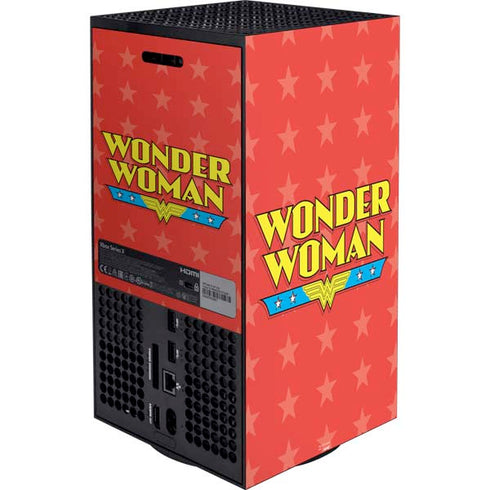 DC Comics Wonder Woman Logo XBox Series X Digital Edition Bundle Skin
