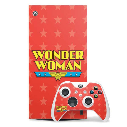 DC Comics Wonder Woman Logo Xbox Series X Skins