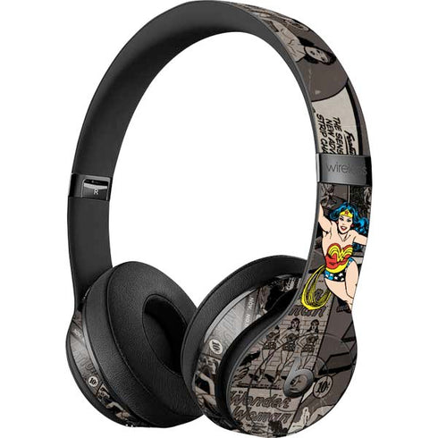 DC Comics Wonder Woman Vintage pose pattern Beats Solo 3 Wireless Skin