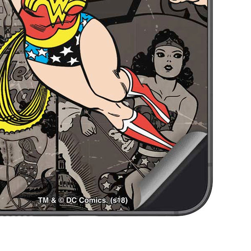 DC Comics Wonder Woman Vintage pose pattern Galaxy A16 5G Skin