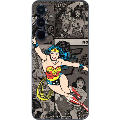 DC Comics Wonder Woman Vintage pose pattern Galaxy A36 5G Skin