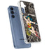 DC Comics Wonder Woman Vintage pose pattern Galaxy A55 5G Clear Case