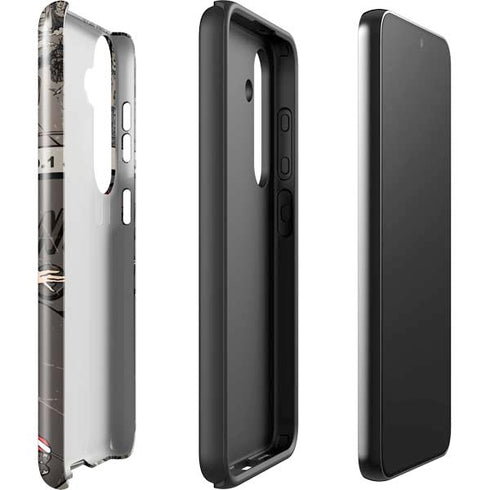 DC Comics Wonder Woman Vintage pose pattern Galaxy S25 Plus Impact Case