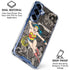 DC Comics Wonder Woman Vintage pose pattern Galaxy S25 Clear Case