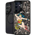 DC Comics Wonder Woman Vintage pose pattern Galaxy S26 Kickstand Case
