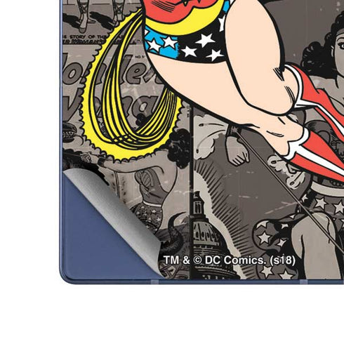 DC Comics Wonder Woman Vintage pose pattern Galaxy Z Fold6 Skin