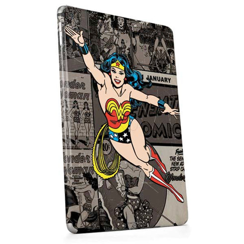 DC Comics Wonder Woman Vintage pose pattern Apple iPad Skin