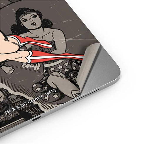 DC Comics Wonder Woman Vintage pose pattern Apple iPad Air Skin