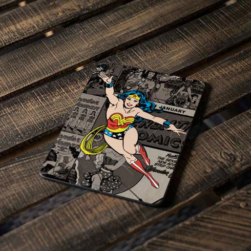 DC Comics Wonder Woman Vintage pose pattern Apple iPad Pro Skin