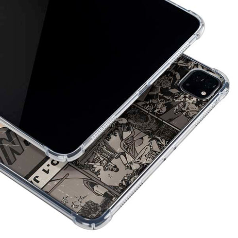 DC Comics Wonder Woman Vintage pose pattern iPad Pro 11in (2024) Clear Case