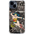 DC Comics Wonder Woman Vintage pose pattern iPhone 15 Clear Case