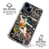 DC Comics Wonder Woman Vintage pose pattern iPhone 15 Clear Case