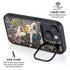DC Comics Wonder Woman Vintage pose pattern iPhone 15 Kickstand Case