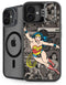 DC Comics Wonder Woman Vintage pose pattern iPhone 16 Plus Kickstand Case