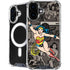 DC Comics Wonder Woman Vintage pose pattern iPhone 16 Plus MagSafe Case