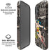 DC Comics Wonder Woman Vintage pose pattern iPhone 16 Plus Magsafe Impact Case