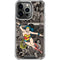 DC Comics Wonder Woman Vintage pose pattern iPhone 16 Pro Clear Case