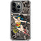 DC Comics Wonder Woman Vintage pose pattern iPhone 16 Pro Max Clear Case