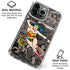 DC Comics Wonder Woman Vintage pose pattern iPhone 16 Pro Max Clear Case