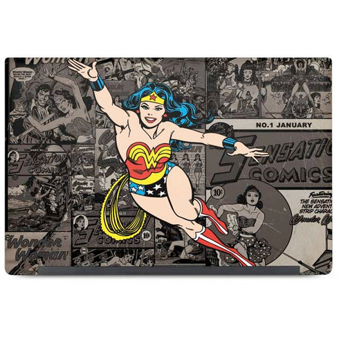DC Comics Wonder Woman Vintage pose pattern Dell Latitude Skin