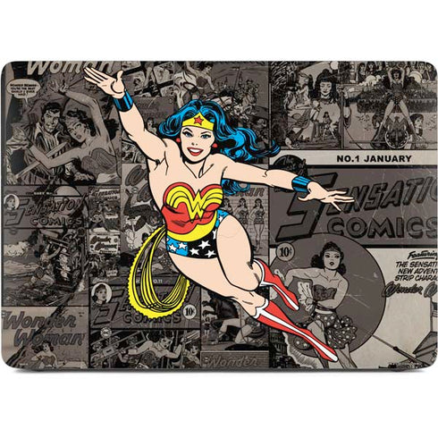 DC Comics Wonder Woman Vintage pose pattern Apple MacBook Air Skin