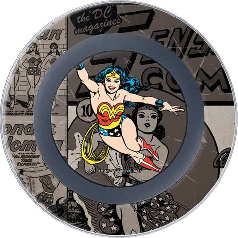 DC Comics Wonder Woman Vintage pose pattern Wireless Charger Skin