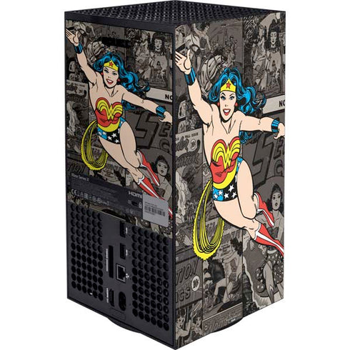 DC Comics Wonder Woman Vintage pose pattern Xbox Series X Bundle Skin