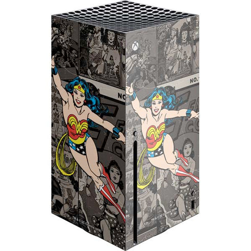 DC Comics Wonder Woman Vintage pose pattern Xbox Series X Skins