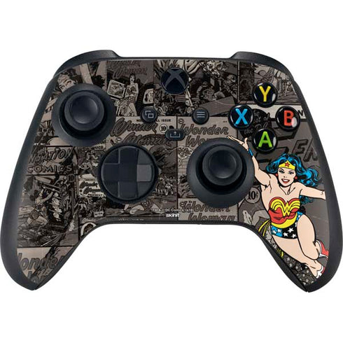 DC Comics Wonder Woman Vintage pose pattern Xbox Series X Skins