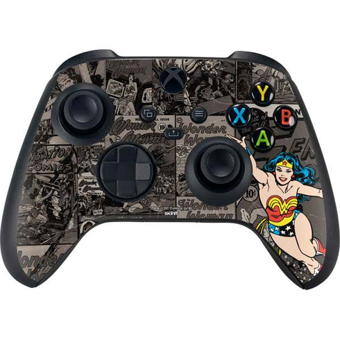DC Comics Wonder Woman Vintage pose pattern XBox Series X Digital Edition Bundle Skin