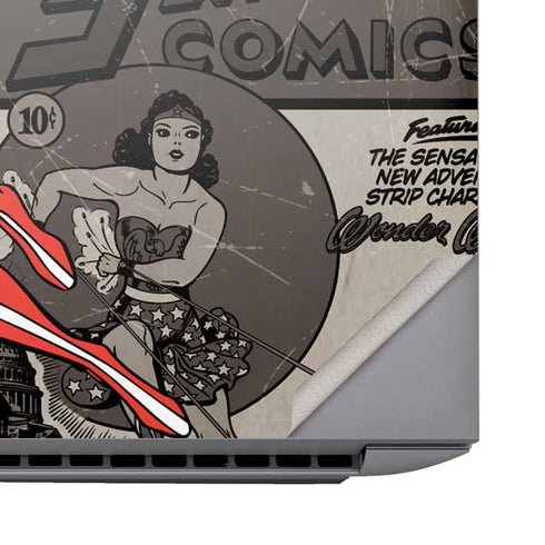 DC Comics Wonder Woman Vintage pose pattern HP ZBook Fury 16 G10 Skin