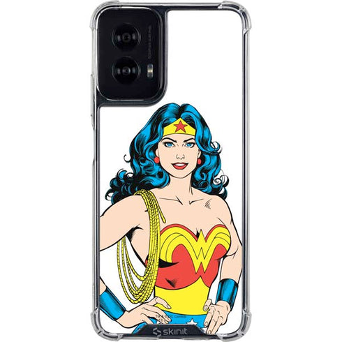 DC Comics Wonder Woman Moto G Power 5G (2024) Clear Case