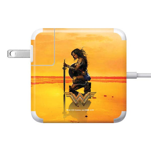 DC Comics Wonder Woman Character Movie Poster 85W Power Adapter (15 and 17 inch MacBook Pro Charger) Skin
