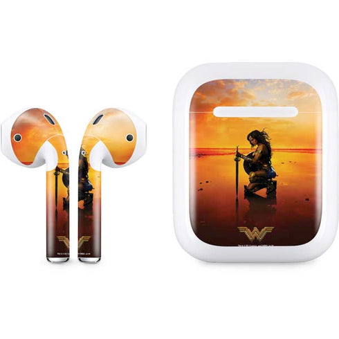 DC Comics Wonder Woman Character Movie Poster Apple AirPods Skin