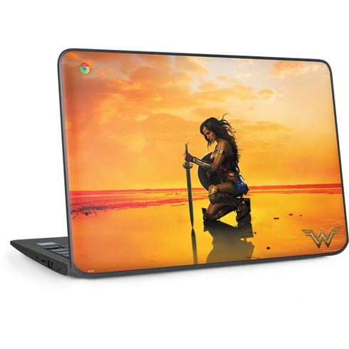 DC Comics Wonder Woman Character Movie Poster HP Chromebook Skin