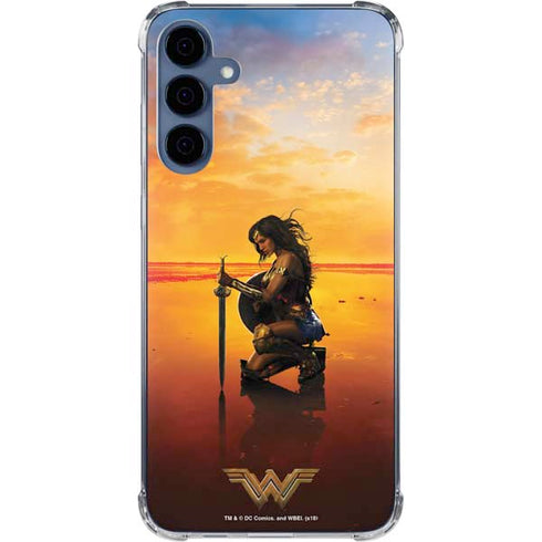 DC Comics Wonder Woman Character Movie Poster Galaxy A35 5G Clear Case
