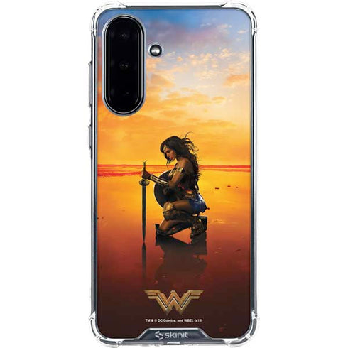 DC Comics Wonder Woman Character Movie Poster Galaxy A36 5G Clear Case