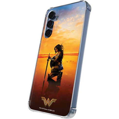 DC Comics Wonder Woman Character Movie Poster Galaxy A55 5G Clear Case