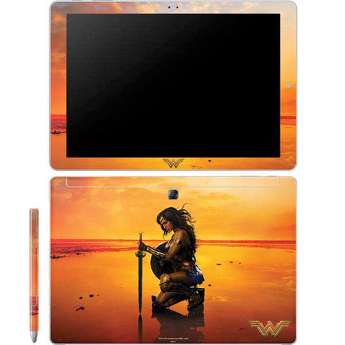 DC Comics Wonder Woman Character Movie Poster Galaxy Book 12in Skin