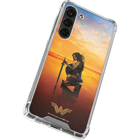 DC Comics Wonder Woman Character Movie Poster Galaxy S24 FE Clear Case