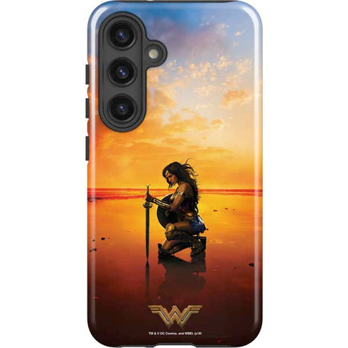 DC Comics Wonder Woman Character Movie Poster Galaxy S25 Plus Impact Case